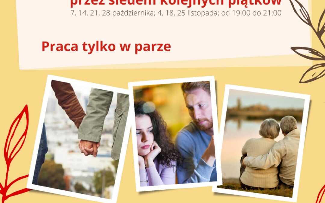 Kurs ALPHA dla małżeństw – od 07.10.2022