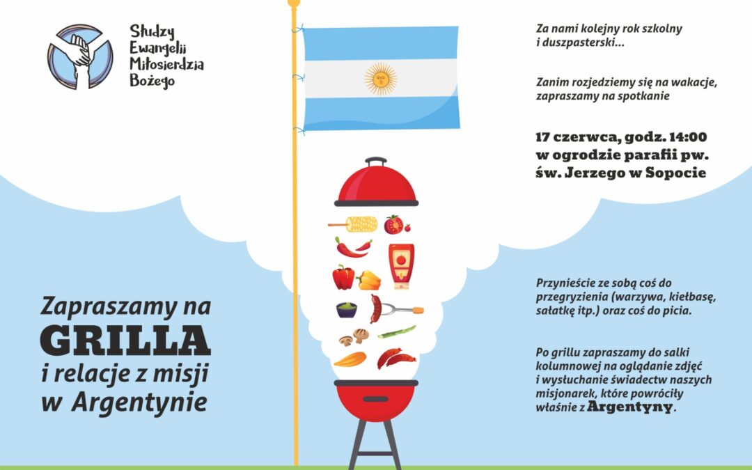 Zapraszamy na wspólnego grilla – 17.06.2023