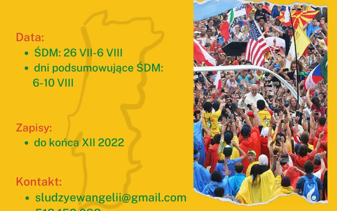 Jedziemy do Lizbony – ŚDM 2023!!!!