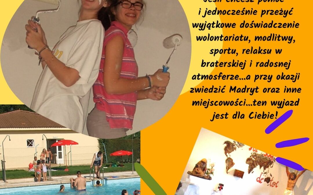 Wolontariat w Hiszpanii 29.06-06.07.2024